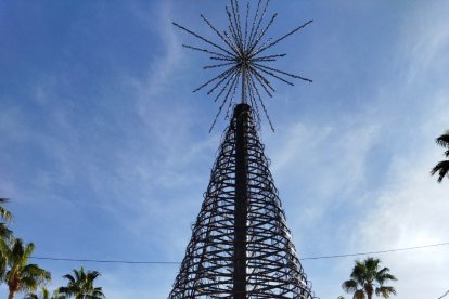 El árbol de Navidad.