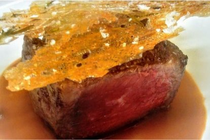 Uno de los platos elaborados en Travieso Restaurante.