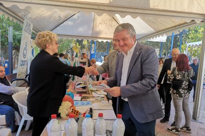Juan de la Cruz Belmonte ha visitado todos los stands.