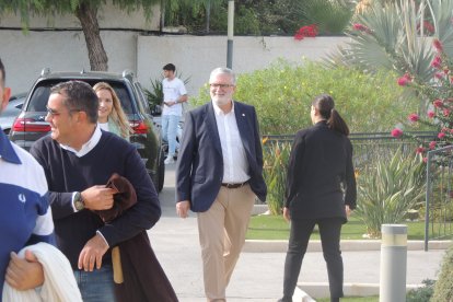 José Juan Bonillo tampoco se quiso perder la cita con el Almería.