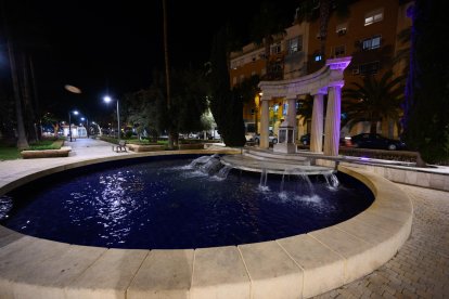 El color morado, protagonista.