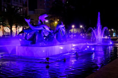 El color morado, protagonista.