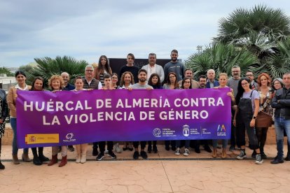 Huércal de Almería, contra la violencia machista.