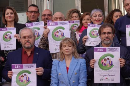 Miembros del sindicato CSIF.
