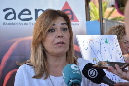 Isabel Martínez, presidenta de AEMA durante 15 años.