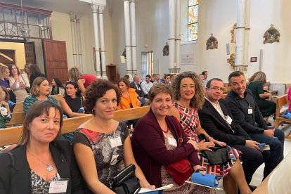 Mónica Hernández, Silvia Ferrer, Eva Fernández, María Eugenia González, José María Calvo y Carlos Cristóbal.