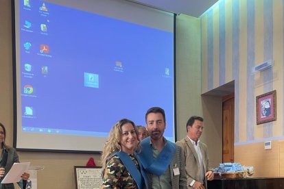 María del Carmen Delgado y Juan Carrión.