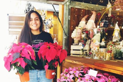 Vendedora de pascueros.