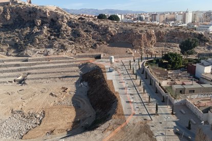 Así se ve la conexión con la zona ya terminada