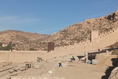 Trabajadores aún terminando la recuperación de algunos balates