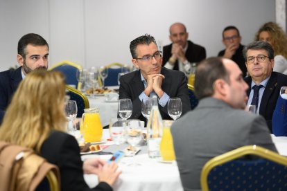 Ramón Fernández-Pacheco, Joaquín Segovia y el diputado nacional Juan José Matarí.