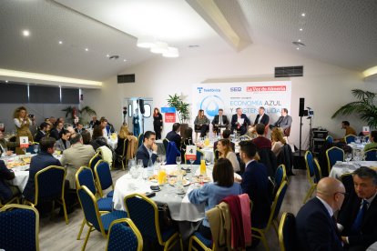 Imagen del desayuno-coloquio de La Voz de Almería.