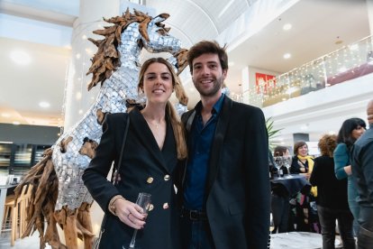 Estela Rovira y Sergio Guirado, amigos de Alejandra Abad.