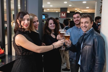 Carolina Abad, Ana Belén Carrión, María Castillo, Carlos Meca y Miguel Ángel Domínguez.