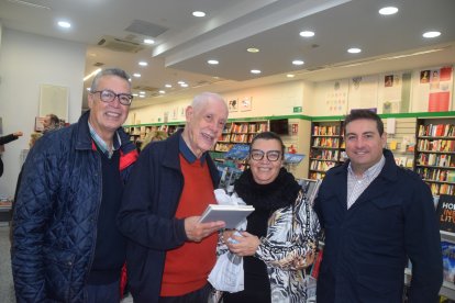 José Luis Molina, Vicente Abad, Laura Negrillo y José Nicolás.