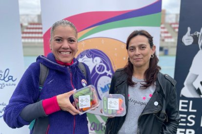 Única aportó desayunos saludables para los participantes. 
