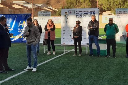 Francisco se sumó a la jornada solidaria.