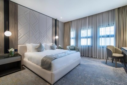 Las habitaciones son muy grandes.