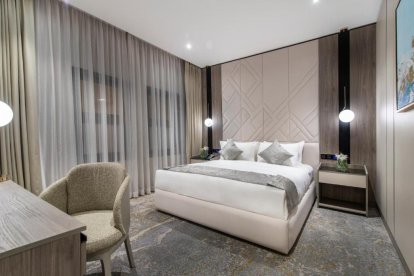 En este hotel se hospeda el Almería.