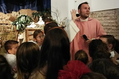 El sacerdote José María Sánchez.