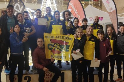 El club local, ‘Club Atletismo Sureste’ fue el ganador por equipos, en 10 kilómetros de distancia del recorrido urbano.
