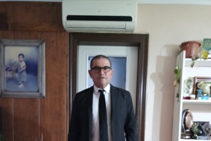 El presidente del fútbol veterano Juan José Torres Caravaca.