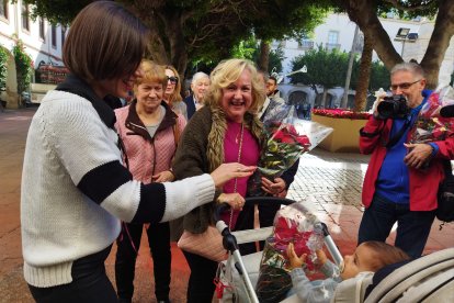 Pequeños y mayores, todos querían un pascuero.