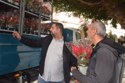 Un almeriense satisfecho con su pascuero.