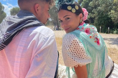 Una pareja ideal que ha decidido darse el \