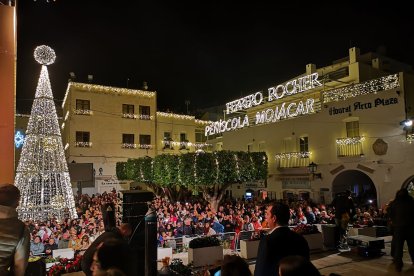 Plaza Nueva en Mojácar.