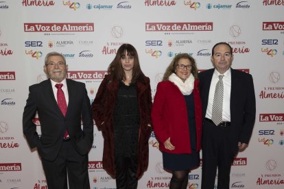 Miguel Lara, Antonia Sorroche, Olga Lara y Francisco Contreras.