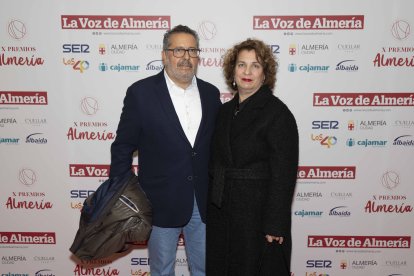 Antonio Valdivieso y María Isabel López (CC. OO. Almería).
