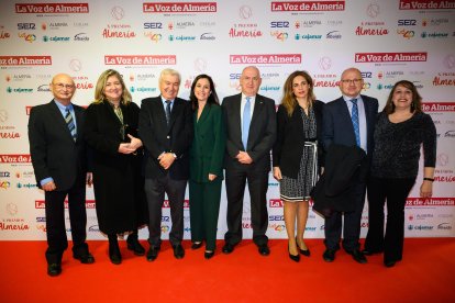 Representantes de la Facultad de Ciencias de la Salud de la Universidad de Almería.