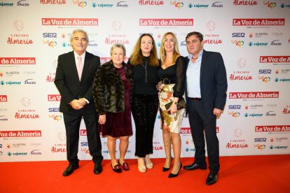 Francisco Díaz Casimiro, Mari Lola Soto, Sara Herrera Maldonado, David Catena y Antonia S. Villanueva.