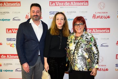 Álvaro Tortosa, Antonia S. Villanueva y María del Mar García.