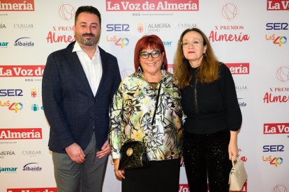 Álvaro Tortosa, Antonia S. Villanueva y María del Mar García.