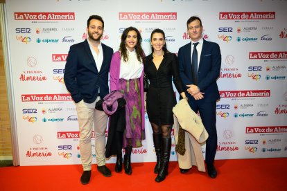 Rafael de Murga, Sofía Laseo, Ana Rivé y José Miguel Vizcaíno.