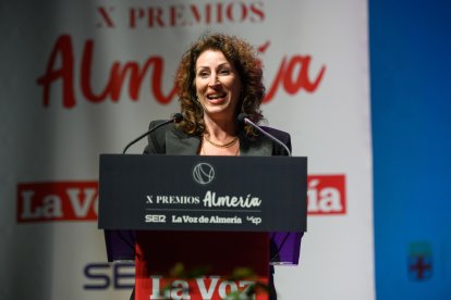 Intervención de la alcaldesa de Almería, María del Mar Vázquez.