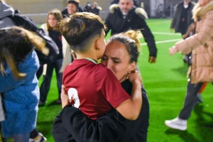 Emoción a flor de piel cuando terminaban los partidos.