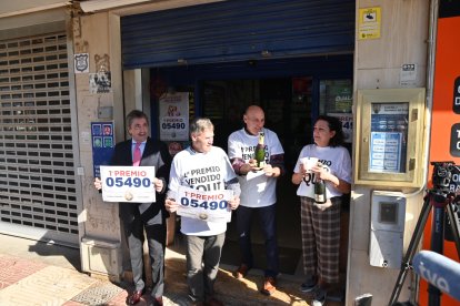 Champán para celebrar el Gordo.