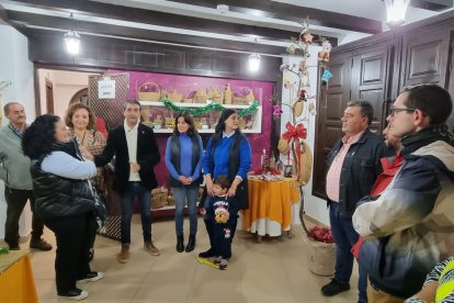 Presentación del belén de Cortijo Moreno.