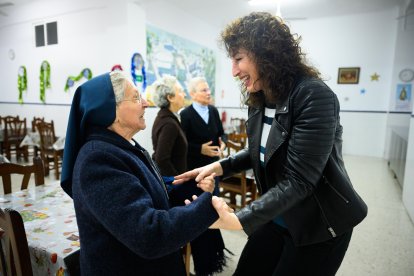 Las tradicionales visitas del 24 de diciembre.