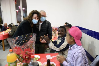Agradeció a todo el personal la labor social que realizan.