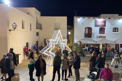Ambiente navideño.