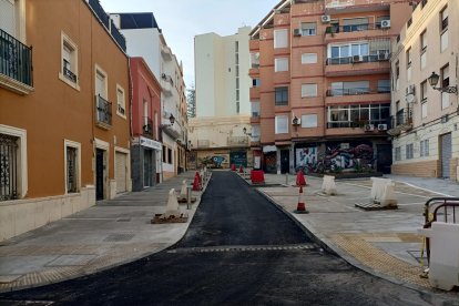 Nuevo aspecto de la plaza Masnou.