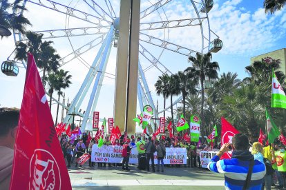 Febrero: Manifestación por la Sanidad.