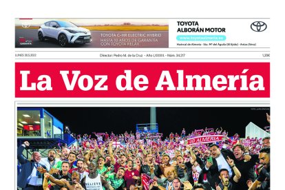 Mayo: El Almería consigue el ansiado ascenso a Primera División.