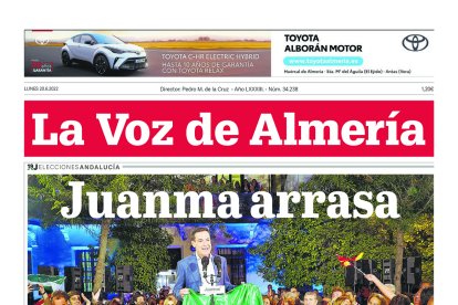 Junio: Juanma Moreno logra mayoría absoluta en las elecciones andaluzas.