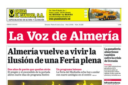 Agosto: Los almerienses vuelven a disfrutar de su semana grande del año con el regreso de la Feria de Almería.