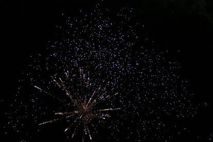 Fuegos artificiales.